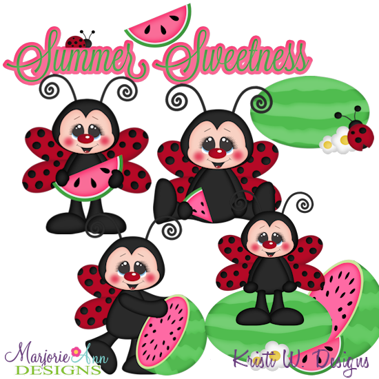 Summer Sweetness SVG Cutting Files + Clipart - Click Image to Close